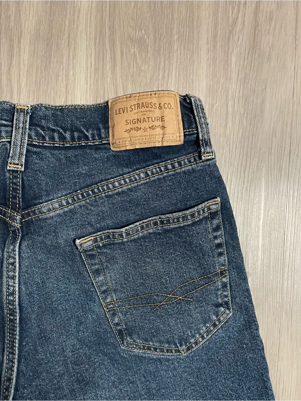 Levi's Men's Indigo Denim Jean Shorts